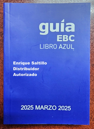 Libro Azul Guia Ebc Edicion Abril 2025 Envio Incluido