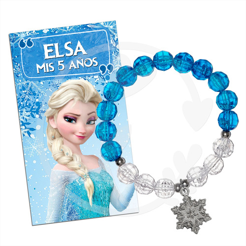  Souvenir Pulsera Ana Elsa De Frozen Congelados Original 