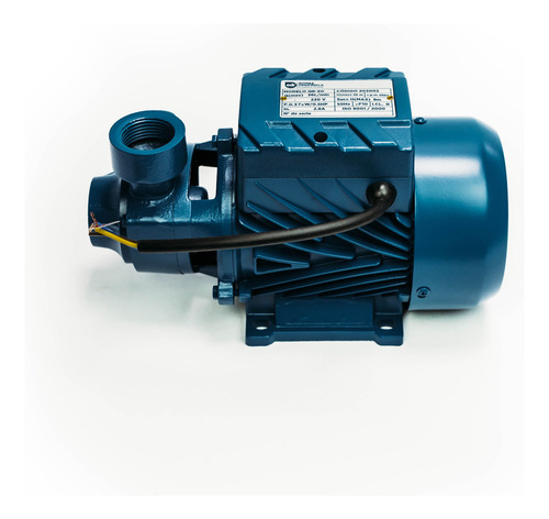 Bomba De Agua Periferica 0.5hp 1 X 1 Qb60 Color Azul Fase eléctrica Monofásica