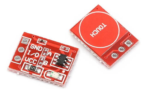 Pulsador Táctil Capacitivo Ttp223 Touch Arduino Nodo