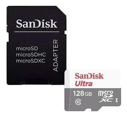 Memoria Micro Sdxc Sandisk Sdsqunr-128g-gn3ma 128 Gb Cl10