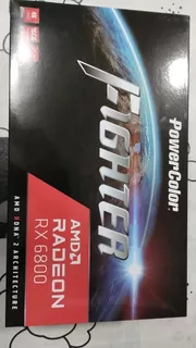 Placa De Video Amd Powercolor Fighter Radeon Rx 6800 16gb