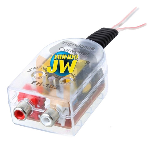 Adaptador De Impedancia Mundojw 2 Canales Para Stereo Orig.