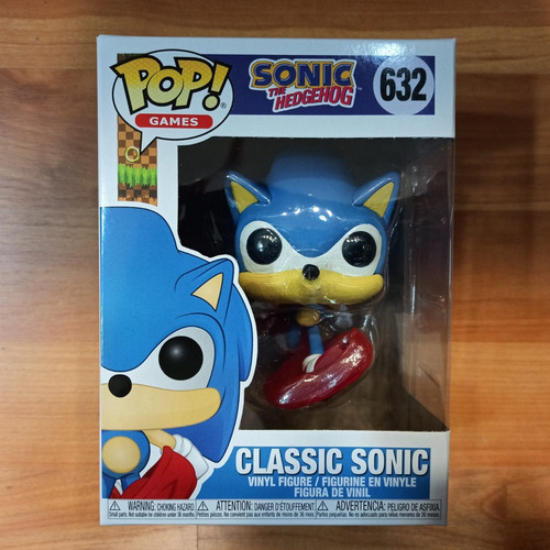 Imagen 3 de 4 de ..:: Funko Pop Sonic The Hedgehog ::.. Classic Sonic 632