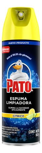 Espuma Limpiadora En Aerosol Pato Cítrico 567g