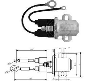 Solenoide Delco Mercedes Benz Camiones Nuevos Aux 24