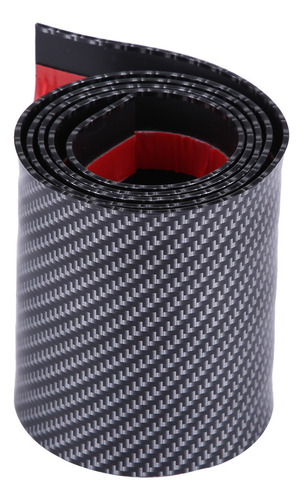 Adesivos De Carro Com Estilo De Borracha De Fibra De Carbono