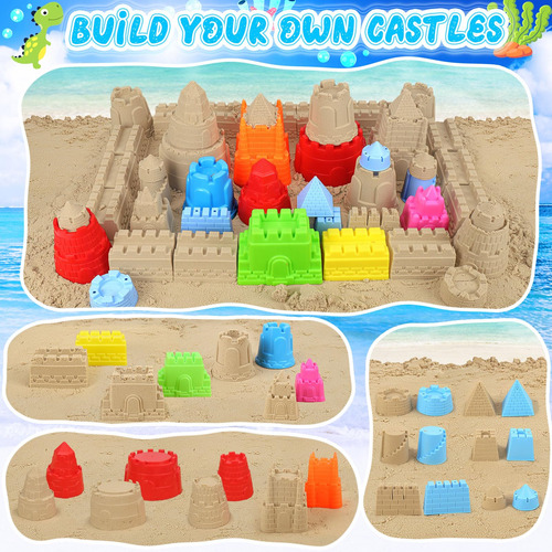 Set De Juguetes De Playa Racpnel De Arena Plegable Para Niño