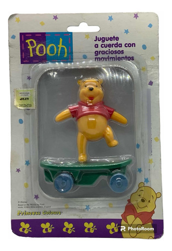 Winnie Pooh Patineta A Cuerda Princess Colours Disney