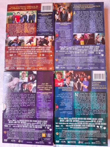 Smallville Temp. 1/2/3/4/5/6/7/8/9/10 + Filme Prod. Original (Usado)