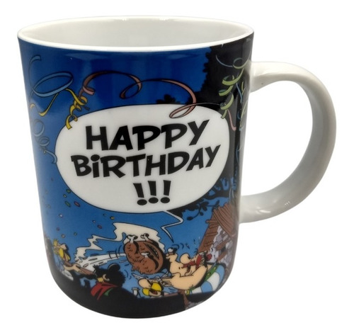Imagen 1 de 2 de Mug Asterix Happy Birthday Konitz Alemania