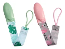 Comprar Set De 2 Clips Para Chupetes Jjcole Sujetadores Maternales 