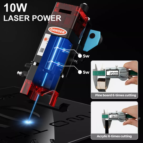 Máquina De Grabado Láser De Diodo Twotrees Tts-10 Pro