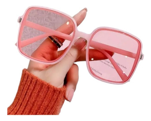 Gafas De Sol Cuadradas Uv400 Para Mujer Degradada Moda Gf8g