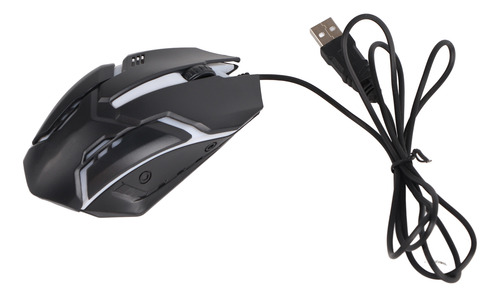Mouse Para Notebook Ms11 1600dpi Com Luz De Fundo Com Fio Us