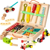 Comprar Juego De Herramientas Para Niños, Caja De Herramientas D [u]
