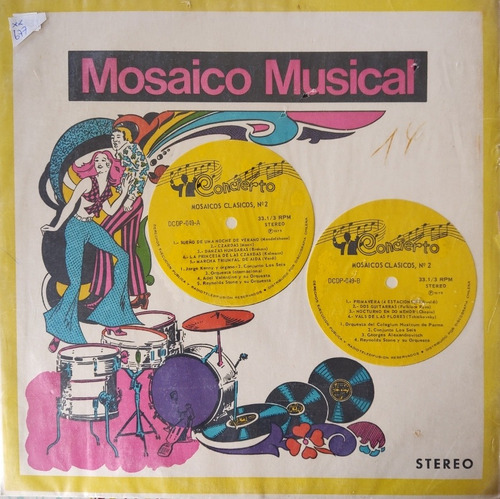 Vinilo  Lp De Mosaico Musicales (xx677