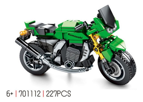 Juego Motocicleta Kawasaki Ninja Honda Yamaha Build Block