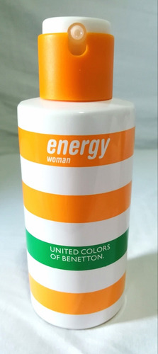 Energy Woman Benetton Perfume Edt 100ml - Discontinuado