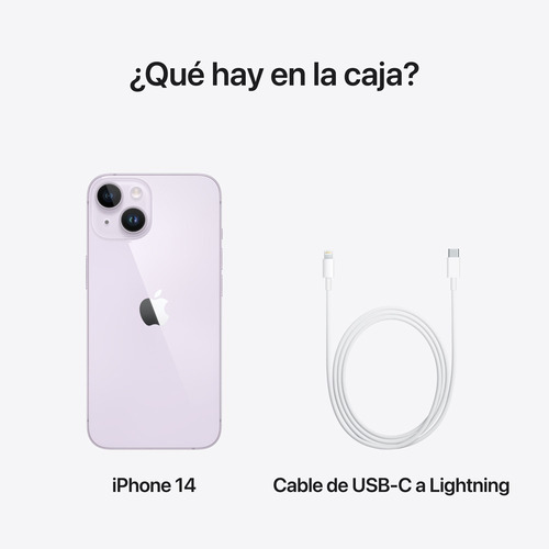 Apple iPhone 14 (128 GB) - Morado
