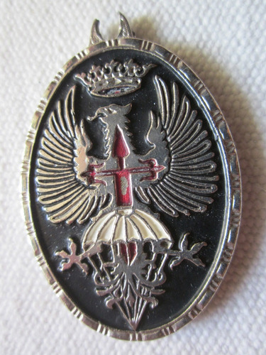 Antigua Medalla De Paracaidismo Militar