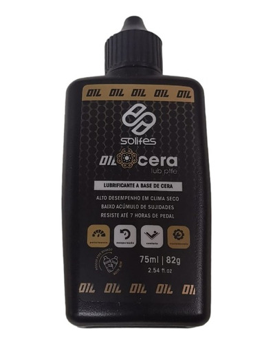 Cera Lubricante Solifes Con Ptfe 75 Ml. P/ Bici