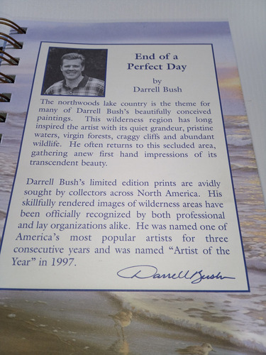 Darrel Bush Libreta De Notas Importada 15x22cms