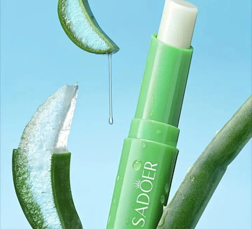 Bálsamo Labial Aloe Vera Humectante Sadoer Labios Secos 2.7g
