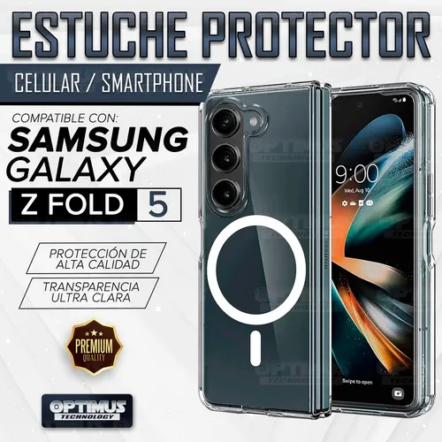 Plastico Protector Ultra-thin Para Samsung Galaxy Z Fold5