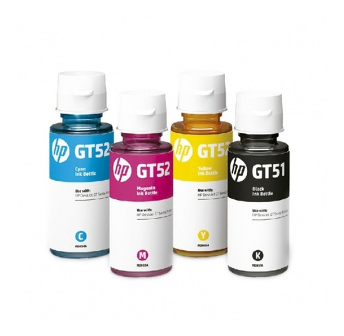 Tinta Hp Para Sistemas De Tinta Original Gt51, Gt52