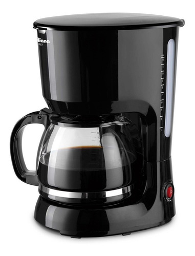 Imagen 2 de 2 de Cafetera Liliana Cofly Ac950 Semi Automática Negra De Filtro