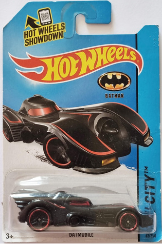 Hot Wheels Batmobile Batman Hw City 62/250 Lacrado