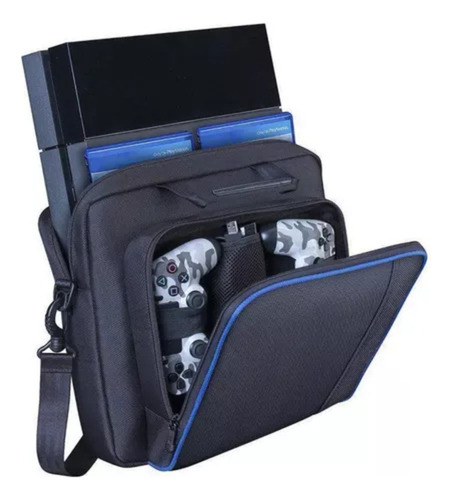 Bolsa De Viaje Adecuada For Consola Ps4 Y Accesorios