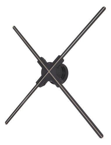 Ventilador Led Con Holograma 3d De 85 Cm Y Wifi En Tiempo Re