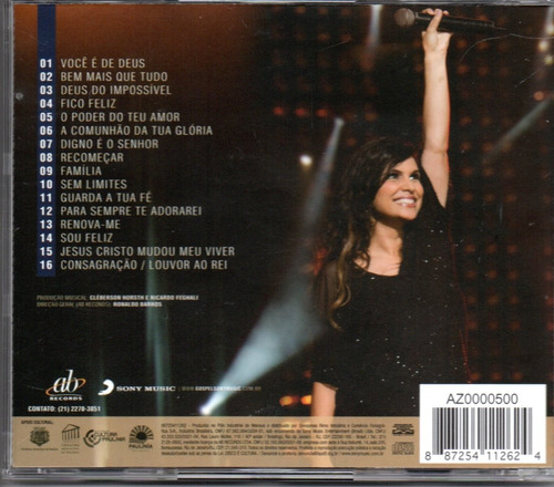 Cd Aline Barros - 20 Anos