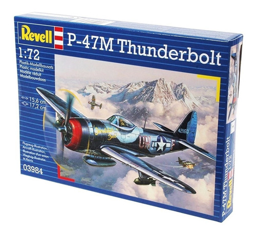 Imagen 1 de 3 de P-47m Thunderbolt Escla 1/72 Revell 03984