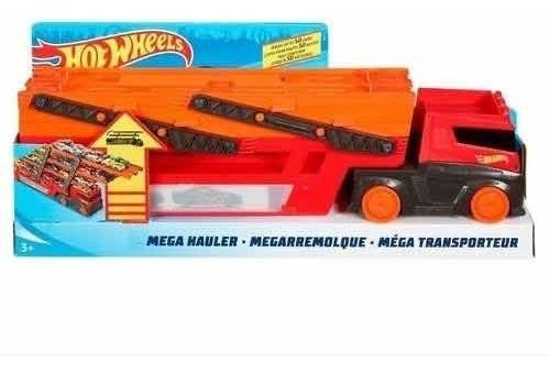 Caminhão Hot Wheels Mega Red Hauler 50th - Mattel Ghr48