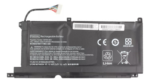 Bateria Compatible Con Hp  Pg03xl Calidad A