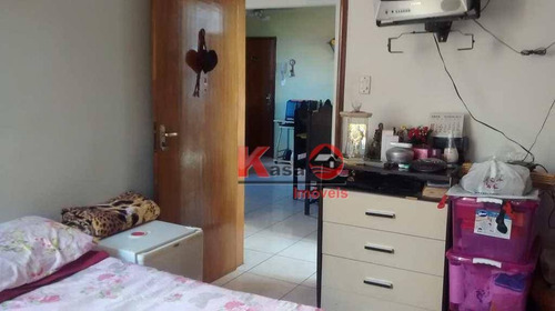Imagem 10 de 16 de Apartamento Com 2 Dormitórios À Venda, 66 M² Por R$ 225.000,00 - Macuco - Santos/sp - Ap8269