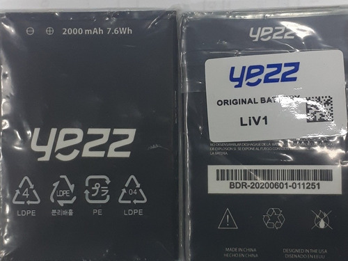 Bateria Yezz Liv 1