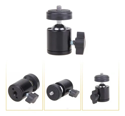comprar Rótula Giratoria 1\u002F4 Trípode Dslr Cámara Luz Aro Led Nuevo