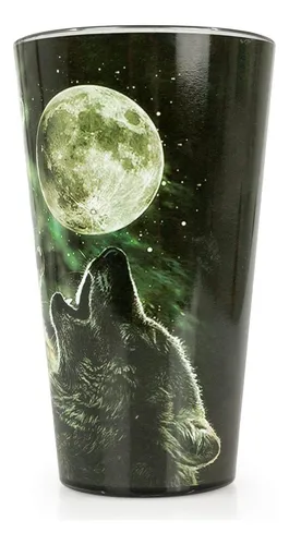 16oz Pack Official Wolf Pack Howling En El Regalo De Novedad