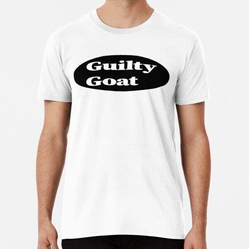 Remera Guilty Goat Descriptive Animal  Algodon Premium