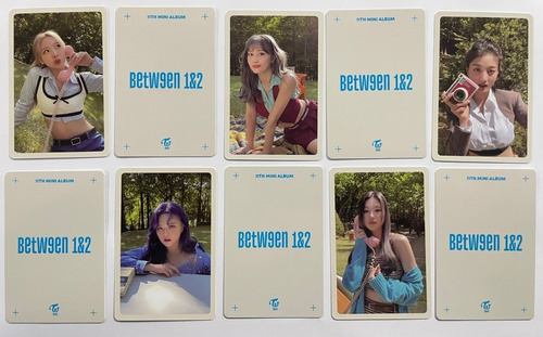 Twice Set Photocard Between 1&2 Oficiales Originales Corea