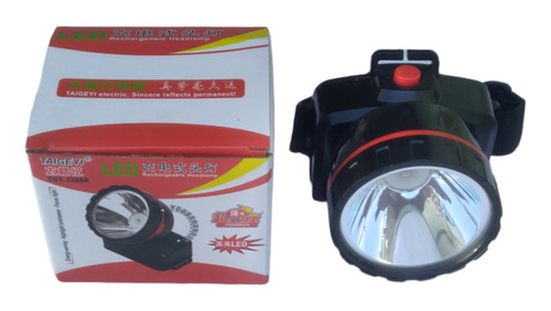 Linterna De Cabeza, Recargable, Con Luz Led  Taigeyi