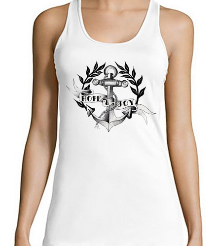 Musculosa Hope Joy Old School Ancla