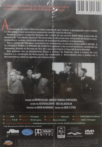 Dvd A História Oculta Do Terceiro Reich Lacrado