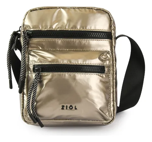 Cartera Bandolera Pequeña Andreas Dorado Medio