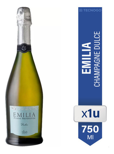 Champagne Emilia Nieto Senetiner Dulce 750ml