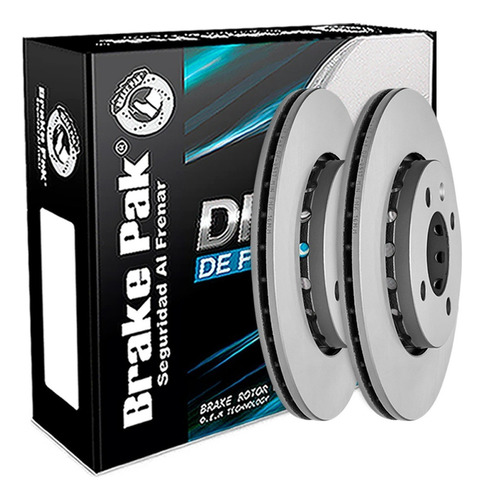 Discos De Freno Marca Brake Pak Para Volkswagen Gol